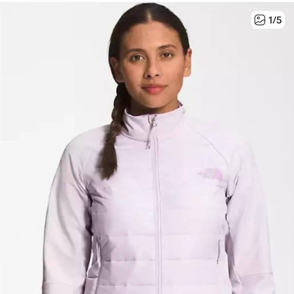 The North Face Women's Light Purple Puffer Jacket